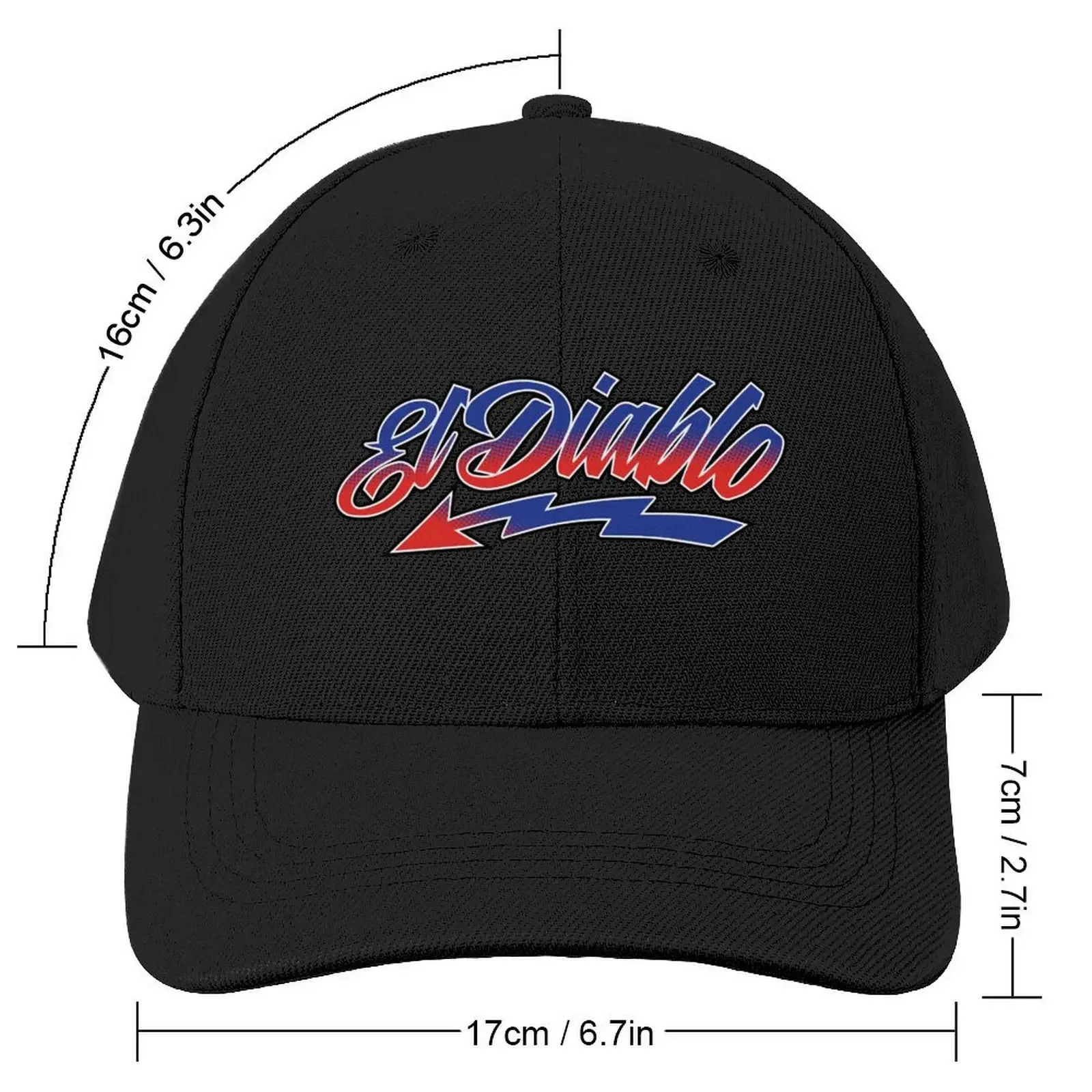 El Diablo Baseball Cap Beach summer hat For Man Women's