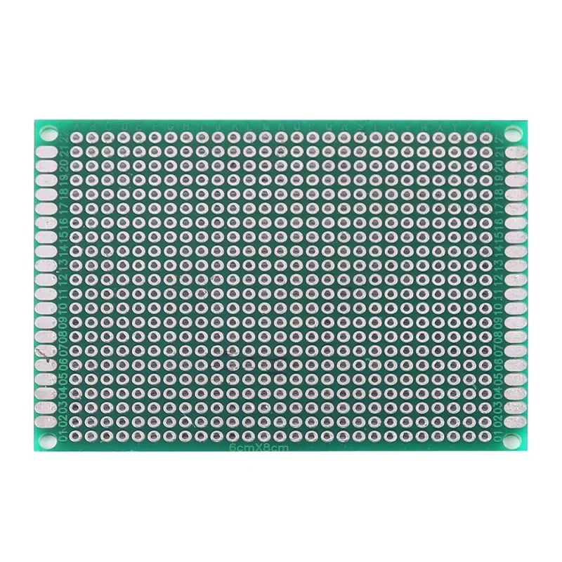 30 buah 7*9CM papan sirkuit 6*8CM papan bersisi tunggal pelat dasar aluminium PCB papan Multi-Layer sisi ganda alien