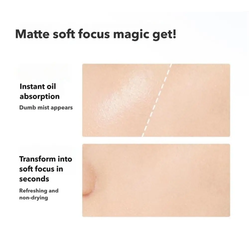 Buffing & Correcting Pressed Powder Matte Pearlescent Dry & Wet Makeup Setting Pancake Sweatproof Oil Control Set แป้งแต่งหน้า