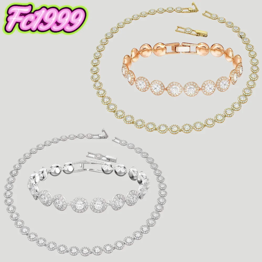 2026 New S925 Series Jewelry Set Luxury Imitation Crystal  Necklace Earrings Bracelet Christmas Luxury Jewelry Gift