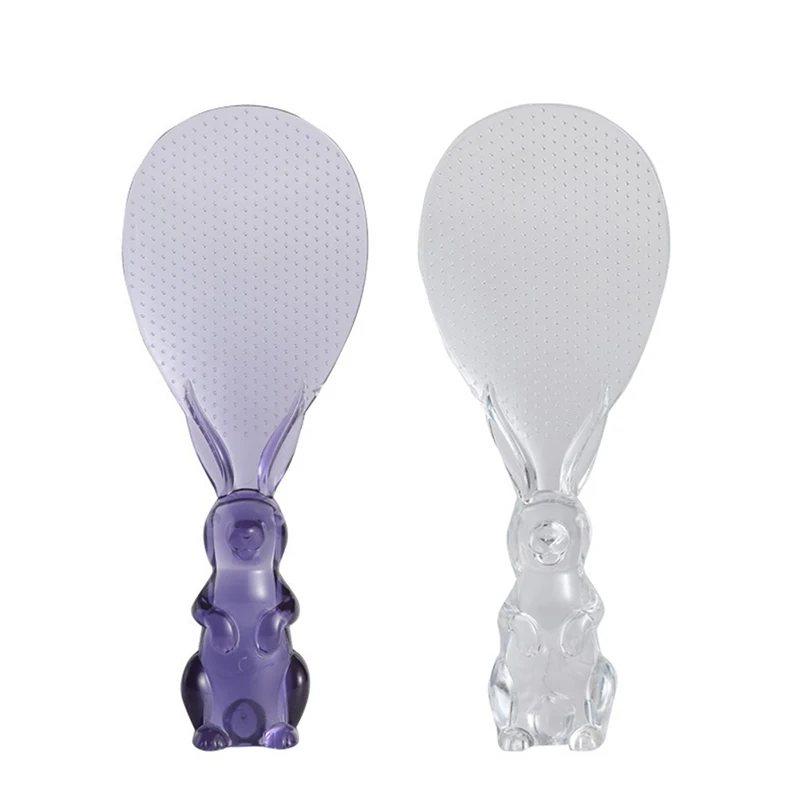 1 Stuk Konijn Lepel Staande Konijn Rijstschep Rijstkoker Rijstlepel Creatieve Antiaanbaklaag Rijst Cartoon Rijstlepel