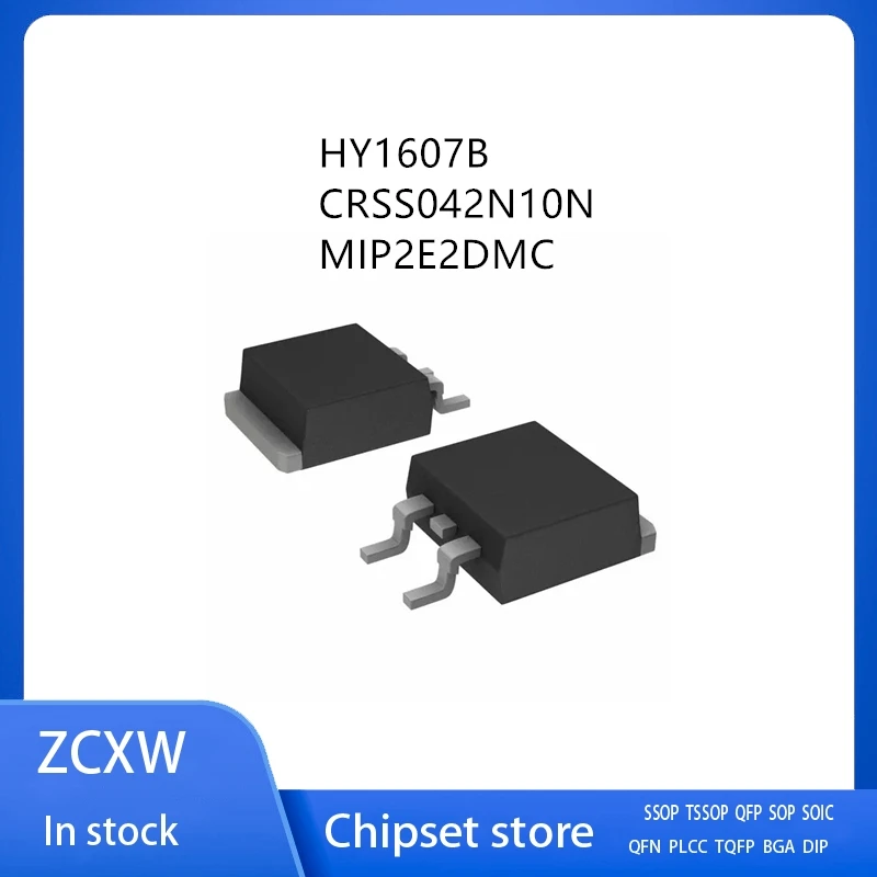 10Pcs/Lot HY1607B  HY1607 042N10N CRSS042N10N MIP2E2DMC MIP2E2D TO-263-2