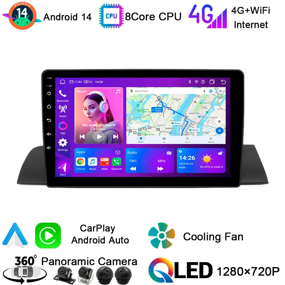 

Android 14 Head Unit DSP Wireless CarPlay WiFi GPS Nav Radio Video Touchscreen For Mercedes-Benz S-Class 300SE SEL400 SEL500 600