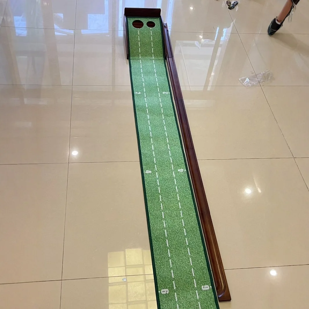 Solid wood golf putter practitioner Portable folding practitioner Golf supplies