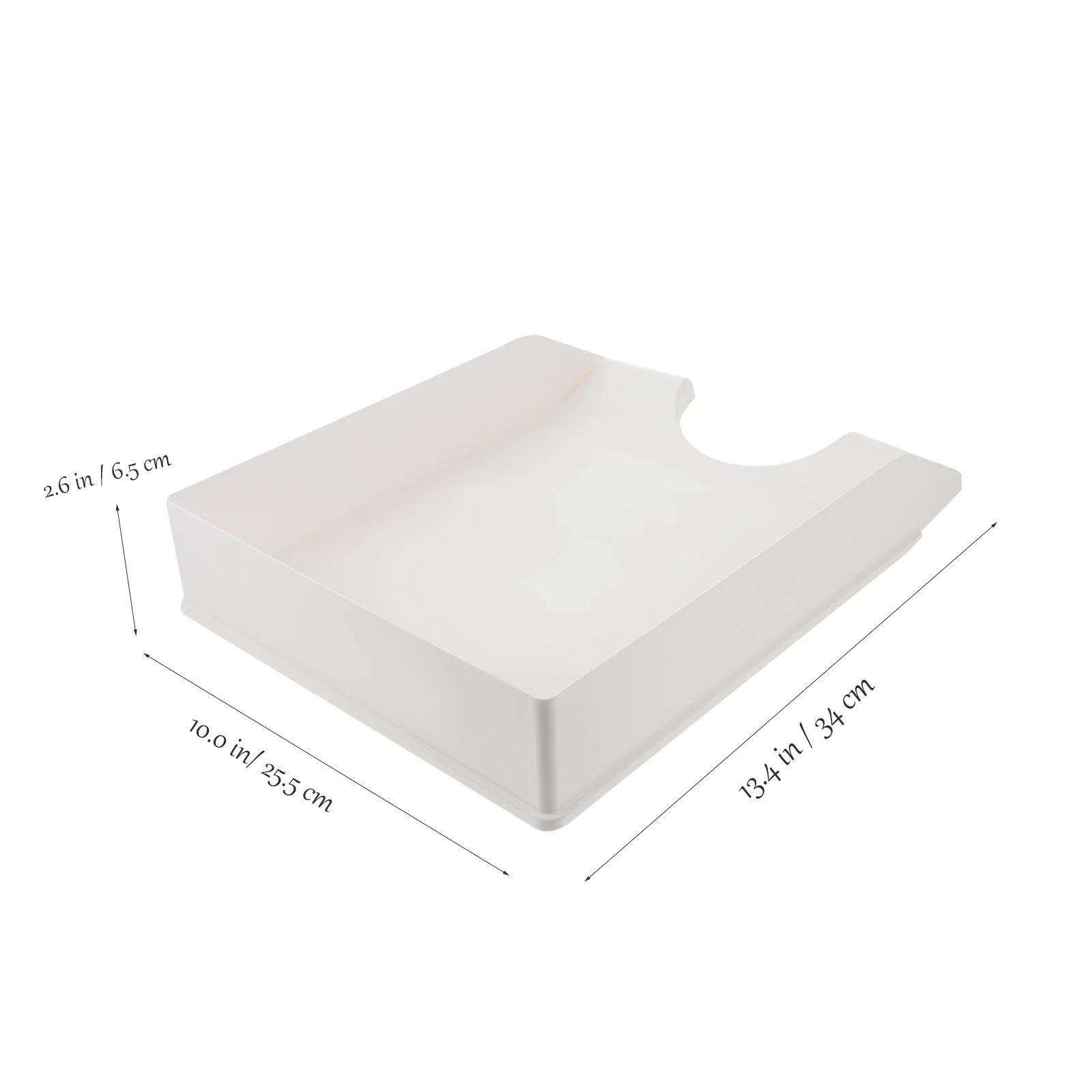 Document File Storage Box Plastic Desktop Organizer Office Document Holder File Rack Storage Container for Work
