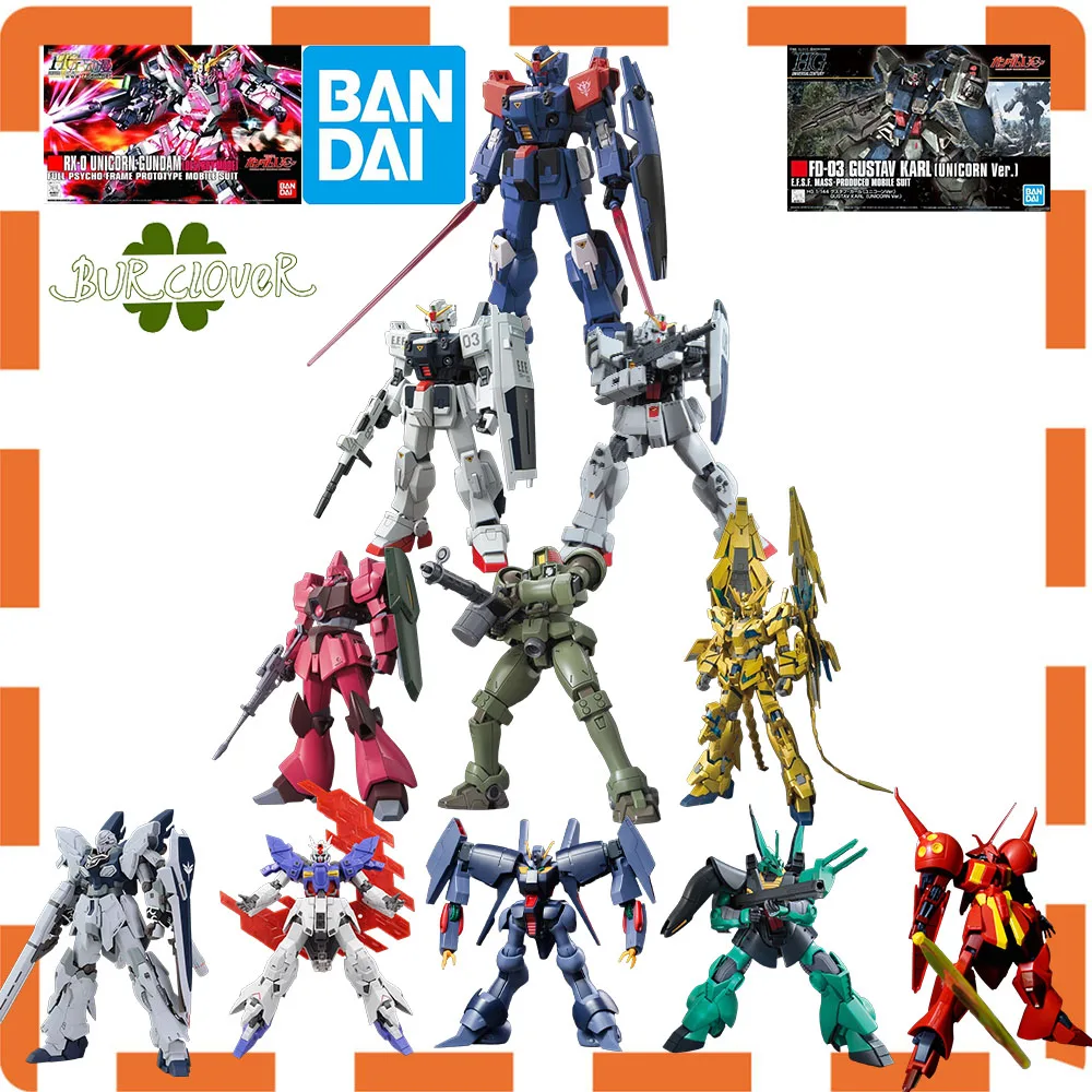 

Bandai Original MODEL KIT GUNDAM HG Collection Series DESTINY GUNDAM BARZAM GUNCANNOM High Quality Collectible Toys IN STOCK