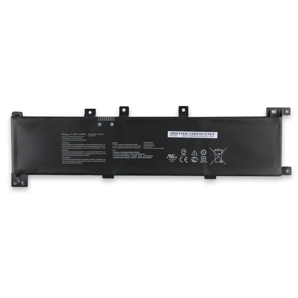 ASUS VivoBook 17 X705UA X705NC X705UB X705UV 3727mAh용 교체 배터리 B31N1635