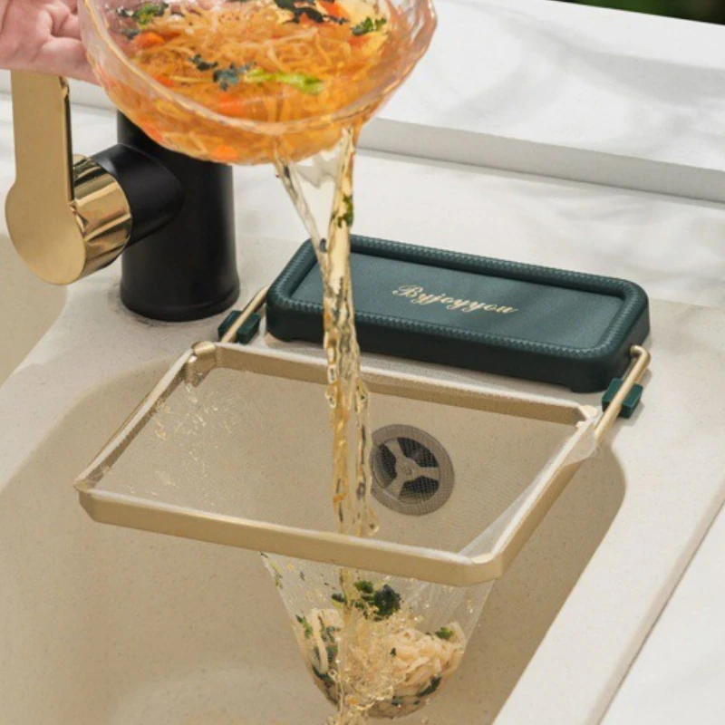 

Новая сетка для фильтра для раковины, антизасоряющаяся сетка для сита для раковины, одноразовая сетка для мусора для овощей и фруктов, предотвращает падение остатков пищевых продуктов