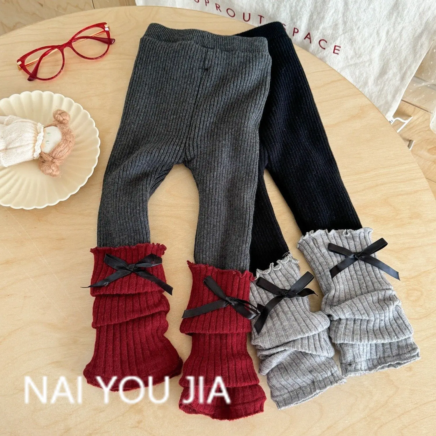 

Толстые леггинсы, осень-зима 2024, детские ворсовые носки, верхние штаны, универсальные и плюшевые для маленьких девочек