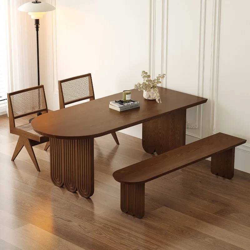 

Chair Nordic Dining Table Waterproof 4 People Stand Legs Dining Table Minimalist Living Muebles Para El Hogar Kitchen Furniture