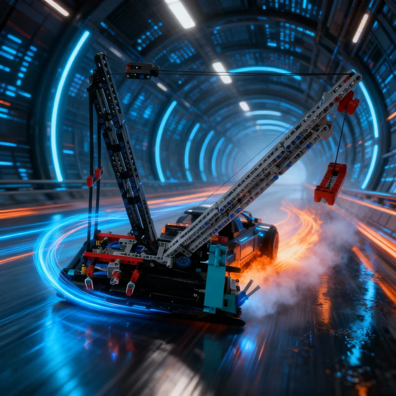 

517pcs MOC Technical Crawler Crane Model Building Blocks Toy Construction DIY Creative Christmas Gift Education Idea Brick