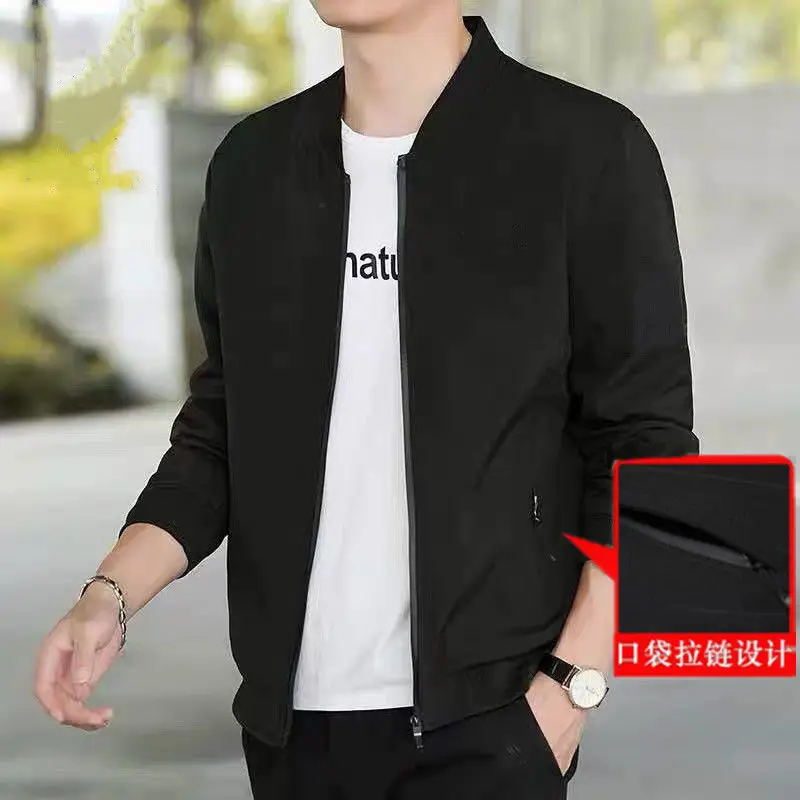 

Men's Fashion Stylish Korean Version Men's Jackets for Casual Outfits in Spring and Autumn