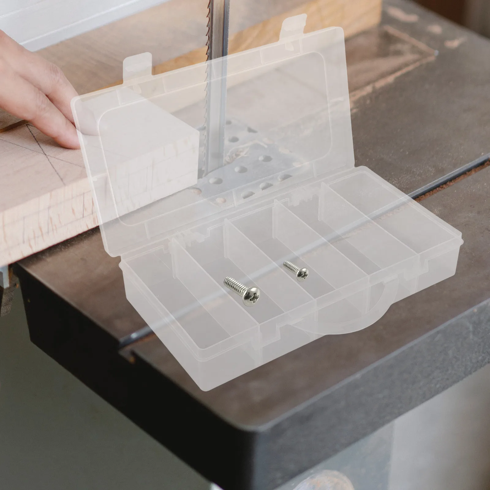 

Plastic Toolbox Portable Durable Storage Case Household Tool Organizer Multi-Function Tool Storage Box Large Capacity