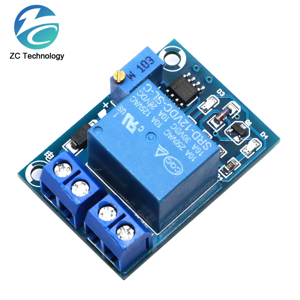 DC 12V Battery Undervoltage Low Voltage Cut off Automatic Switch Recovery Protection Module Charging Controller Protection Board