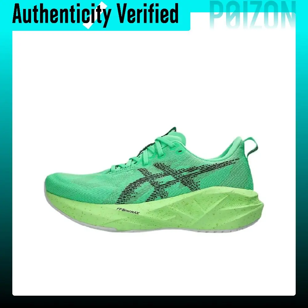 ASICS NOVABLAST 5 Breathable Low top Running Shoes Men's Green 1011C224-300