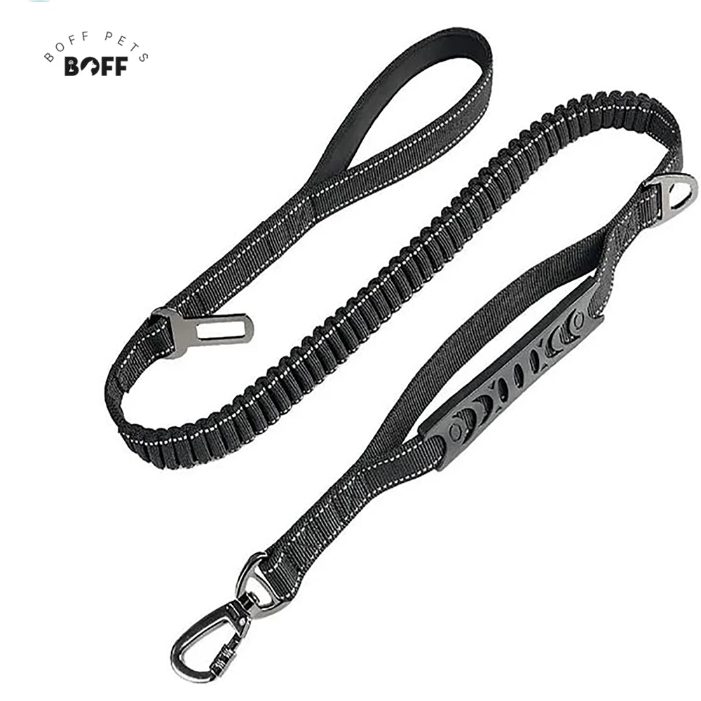 

‌BOFFPETS Anti-Pull Dog Leash for Large Breeds Adjustable Training Lead Heavy-Duty Short/Long Leash for Medium to Big Dogs