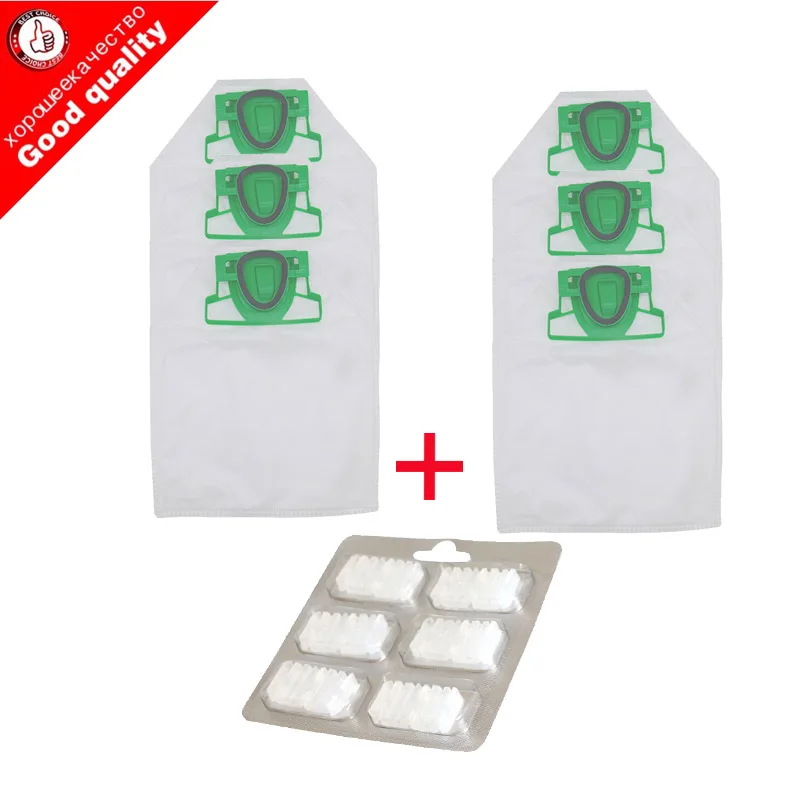 Pallet Freshener Dust Bag for Folletto Vorwerk Kobold VK200 FP200 Vacuum Cleaner Spare Parts