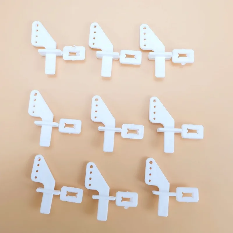 

Nylon Pin Horns 4 Hole For Rc Airplane Parts Remote Control For Model Foam Electric Rc Plane L Parts Toys Accs 20Pcs/50Pcs