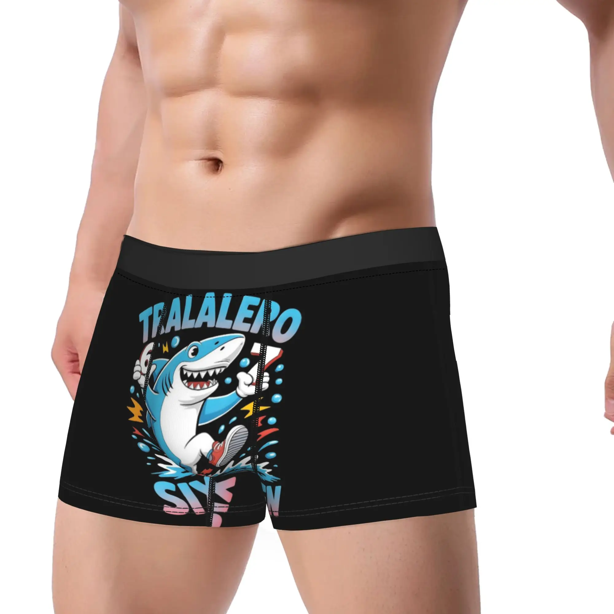 67 Brainrot Italian 67 Six Seven Underwear  Men Panties Custom DIY Sexy Soft Boxer Shorts Trenky Shorts Briefs Big Size