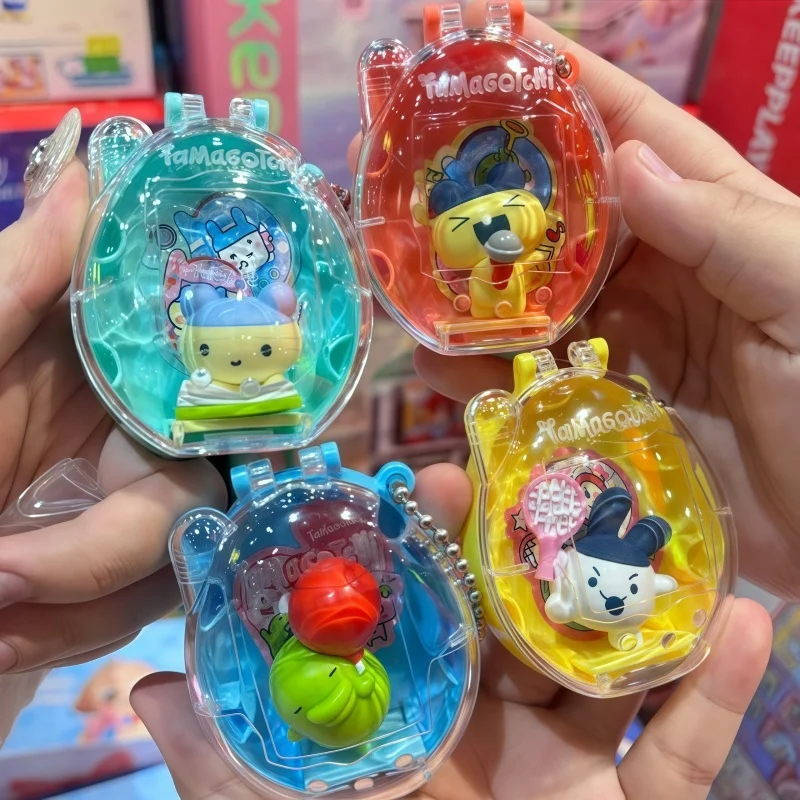 

Новая оригинальная серия Tamagochi-Collectibles Pooptime, модная слепая коробка, подвеска, игрушки, брелок-сюрприз, сумка для Collectibletoys