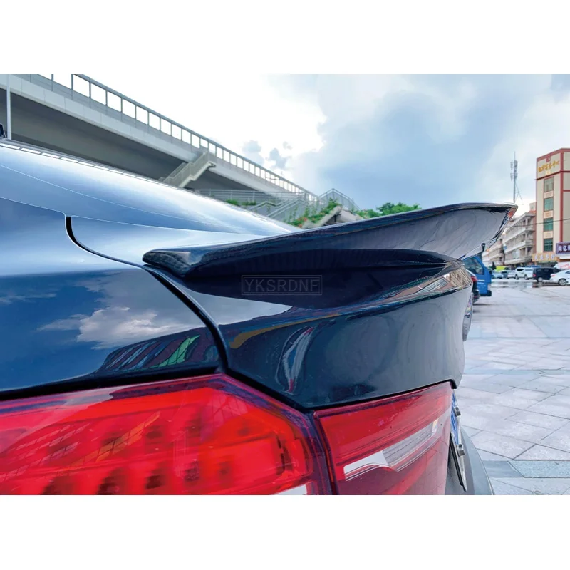 New Auto Car Spoiler Wing For BMW X6 F16 2015-2019 FRP/Carbon Fiber Car Rear Trunk Lip Spoiler Tail Wing For X6 f16