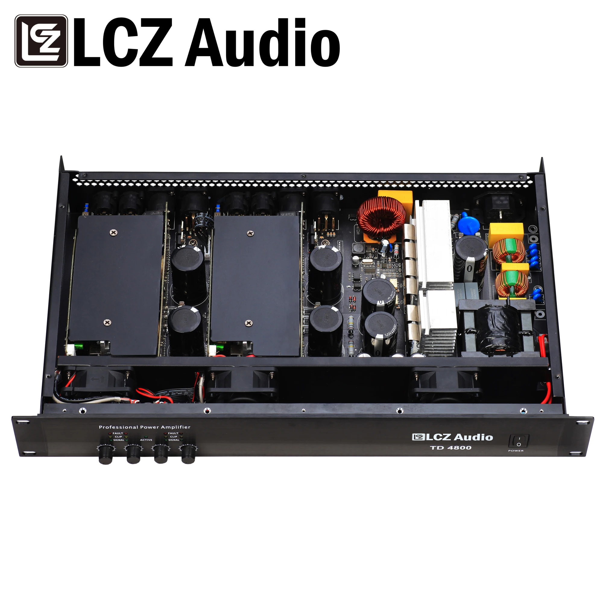 Lcz-プロフェッショナルオーディオパワーアンプ,250KHz,サブウーファー,4ch,1824W,デジタル電源,90-260V,ライン配列用
