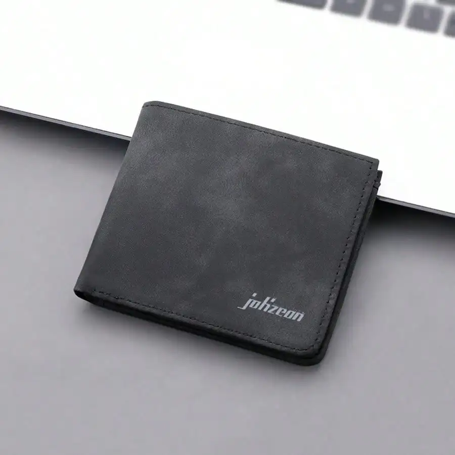 

Men's Leather Vintage PU Matte Wallet, Leather Short Wallet, Purse, Wallet, High Quality Wallet For Women Wallet Women Coin Wallet Waller Coin Purse For Men Men's Gifts Teachers Day Gift Small Gifts Gift Ideas