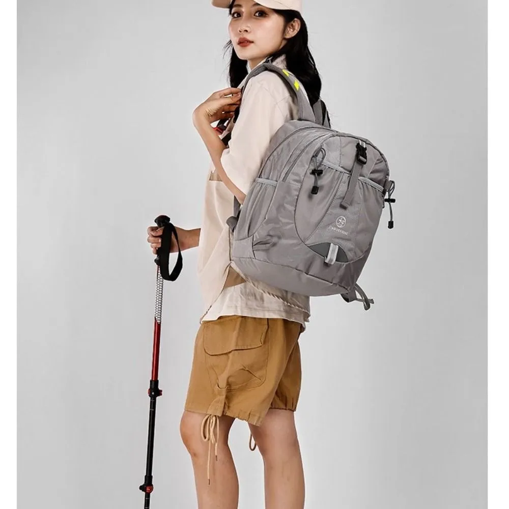20L Breathable Hiking Backpack Multifunctional Waterproof Mountaineering Bag with Safety Reflective Warning Large Capacity
