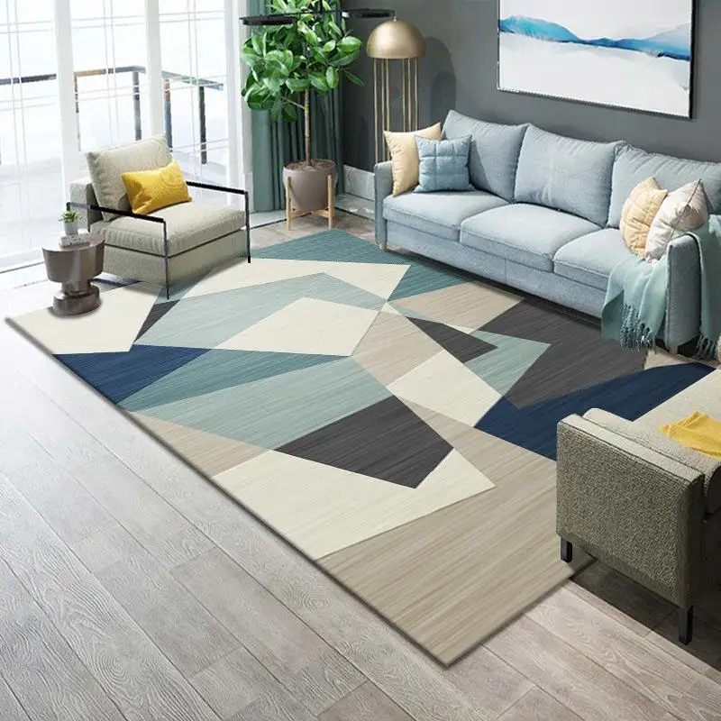

Modern Luxury Living Room Decoration Large Area Carpet Office Lounge Rug Abstract Rugs for Bedroom Home Decor Non-slip Floor Mat