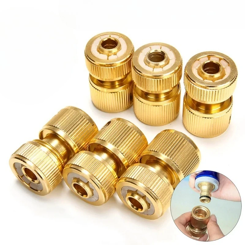 Adaptateur de tuyau, connecteur pivotant à connexion rapide 1/2 pouce, systèmes d'accouplement de tuyaux d'arrosage pour l'irrigation