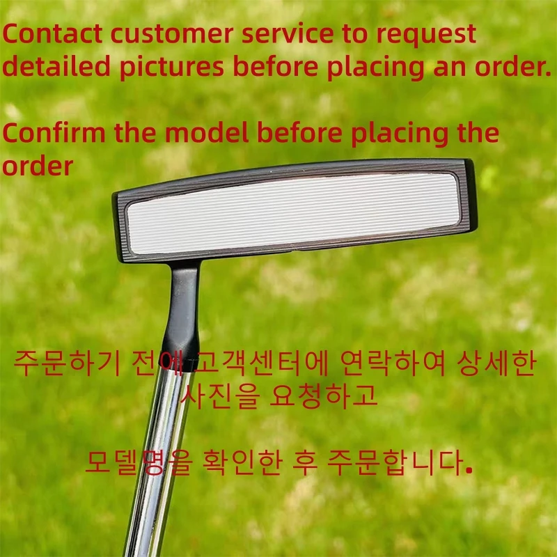 

Various models golf putter 32/33/34/35/36inch silver steel shaft with head cover