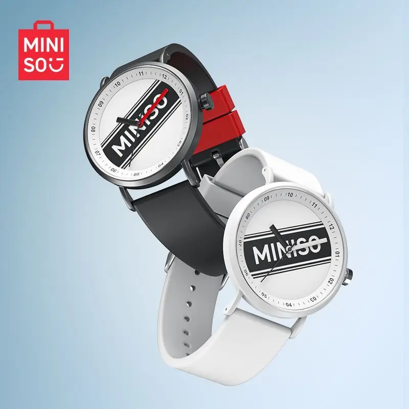 Miniso original novo relógio de quartzo masculino relógios de moda esportiva