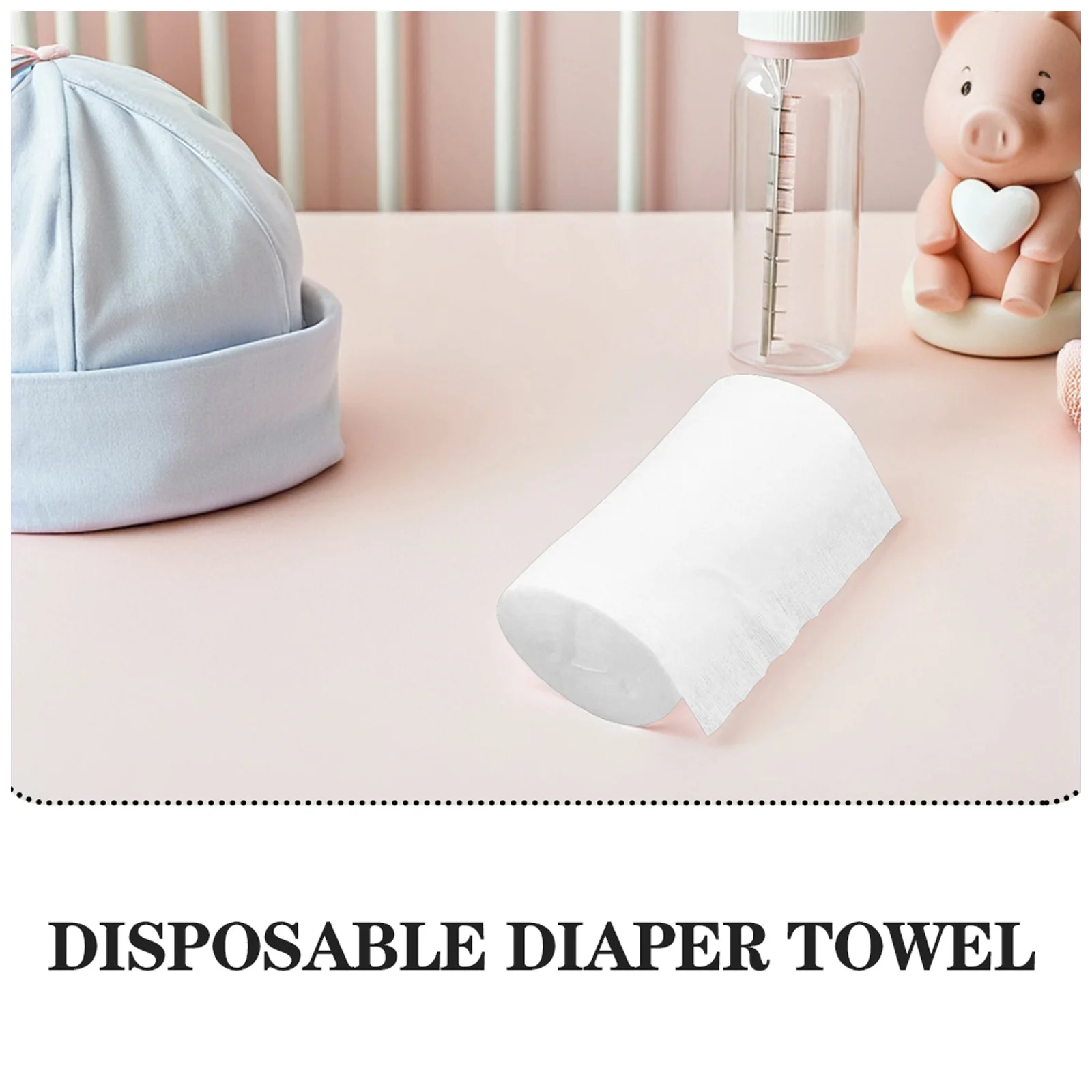 

100 Sheets Baby Flushable Biodegradable Diaper Liners Disposable Bamboo Cloth Inserts Baby Diaper Accessories Disposable Diapers