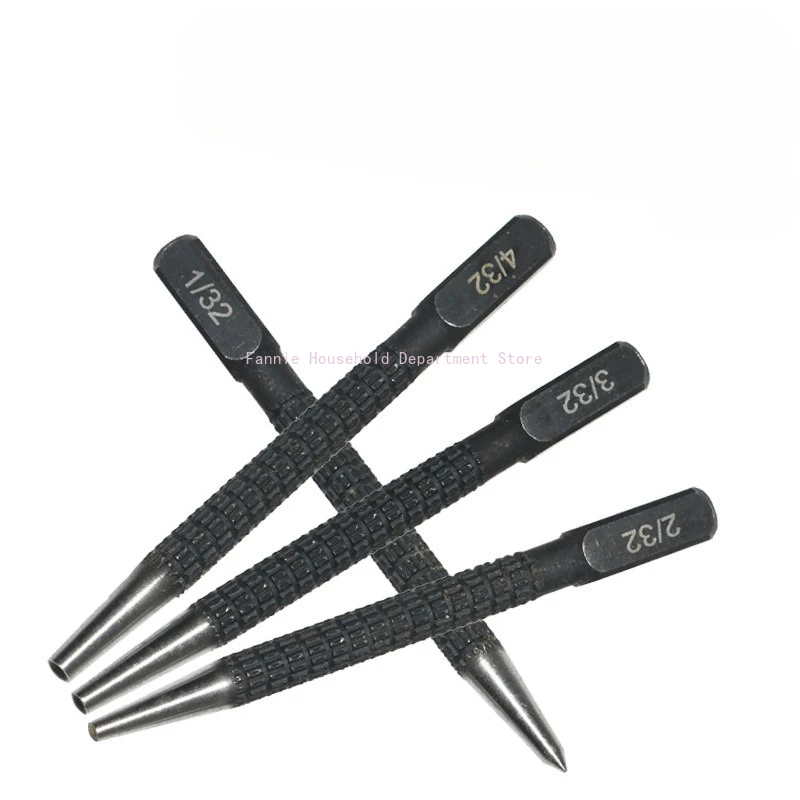 1/3Pcs Universal Center Punch Alloy Steel 1.5/2/3mm Metal Drill Carving Scribing Locator Metal Wood Marking Drilling