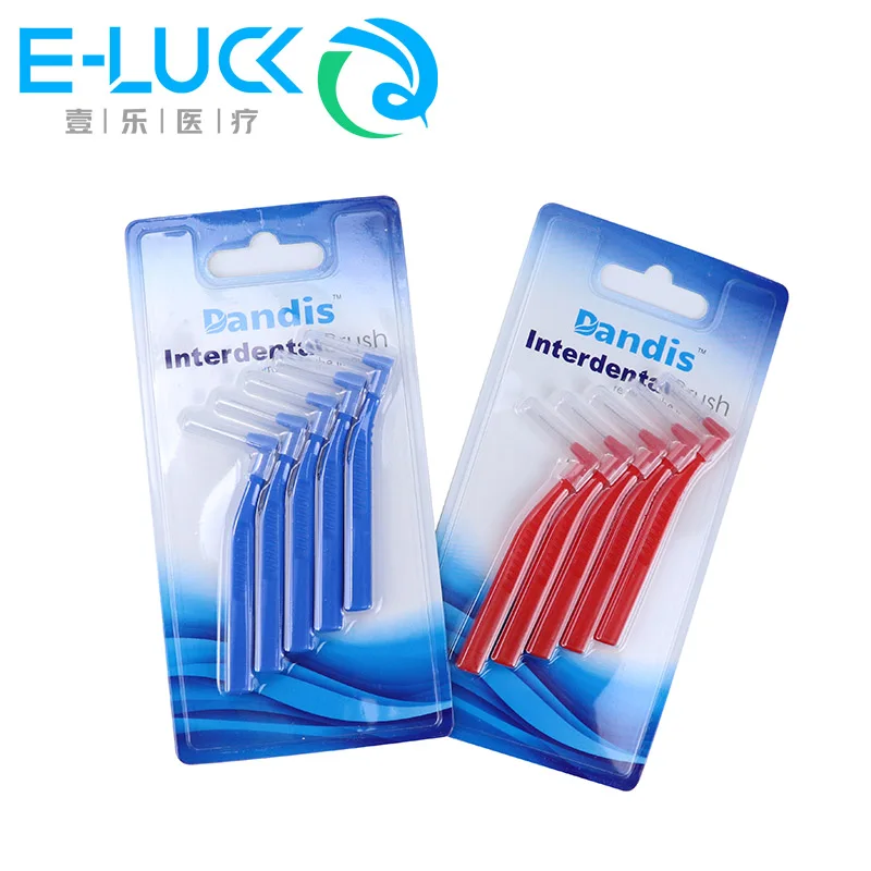 Interdental Brush Dental Teeth Cleaning Oral Hygiene Microbrush Mini Brush 5pcs/set