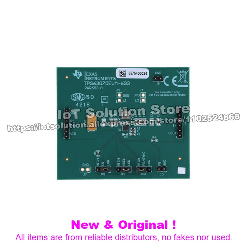 TPS63070EVM-693 TPS63070 Buck-Boost Converter Evaluation Module