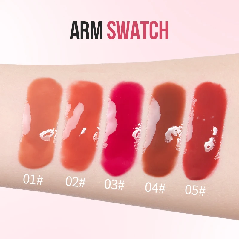 Świąteczny błyszczyk do ust, naturalne nakładanie, błyszczyk do ust nieprzywierający do kubka, nie blaknie, długotrwały makijaż