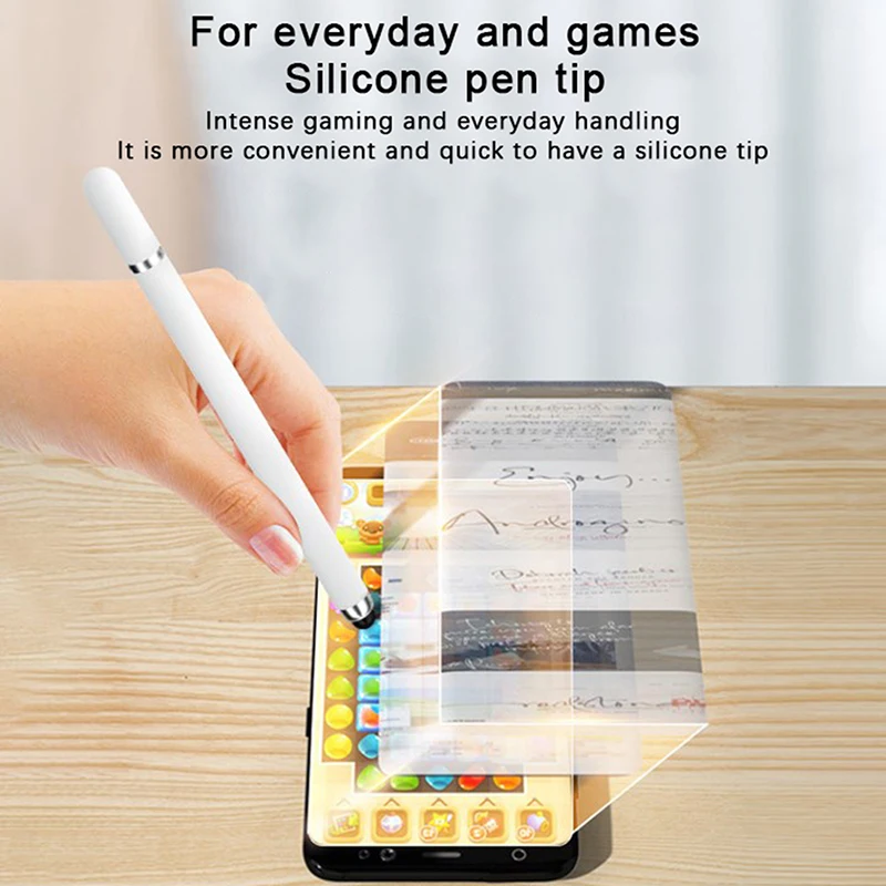 2 in 1 Universal Stylus Pen for Tablet Mobile Phone Pad Accessories Drawing Tablet Capacitive Screen