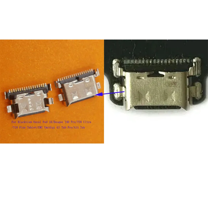 2-100 шт. зарядные устройства, разъемы USB для Doogee T40 Pro, T20 Ultra, T10 Plus, UMI, Umidigi G7, A15 Tab, Blackview, Oscal Pad 16