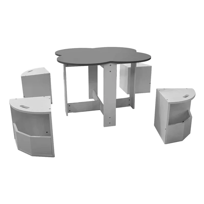 طاولة رياض الأطفال وكرسي كرسي الأطفال مجموعة طاولة دراسة الطفل لعبة الأطفال مستطيلة #2