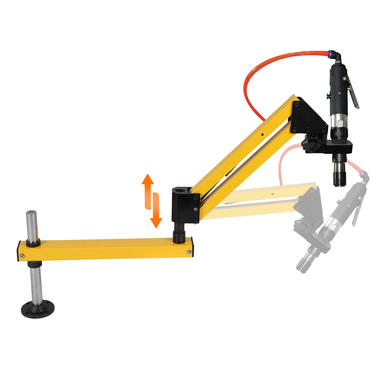 

Pneumatic Tapping Machine Arm Aluminum Alloy Drilling Threading Machine High Strength Handheld Hardware Tool
