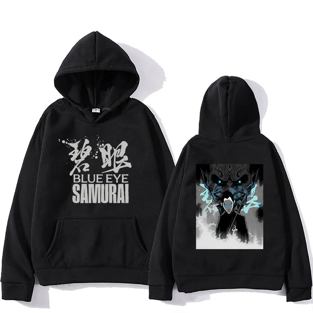 Blue Eye Samurai Hoodies Men/Women Clothing Casual Long Sleeve Warm Sweatshirt Sudadera Hombre Male Hoody Japanese Anime Clothes