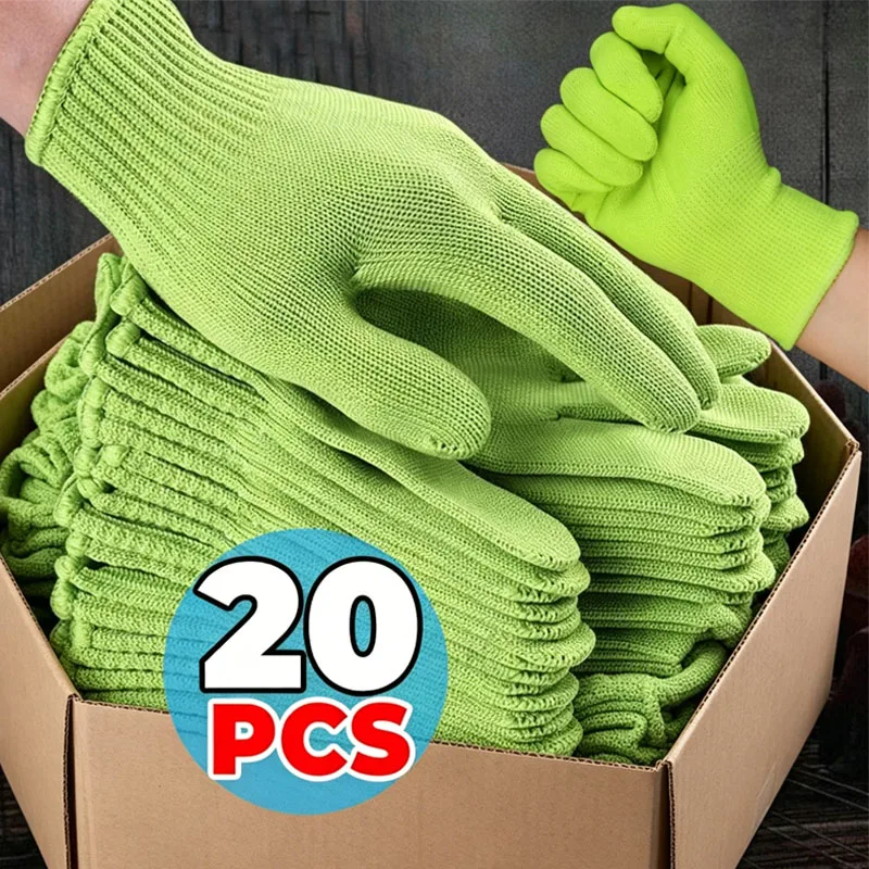 Fluorescent Gloves Bar Luminous Gloves Self-luminous Fluorescent Green Gloves Concert Interactive Performance Props Party Decor