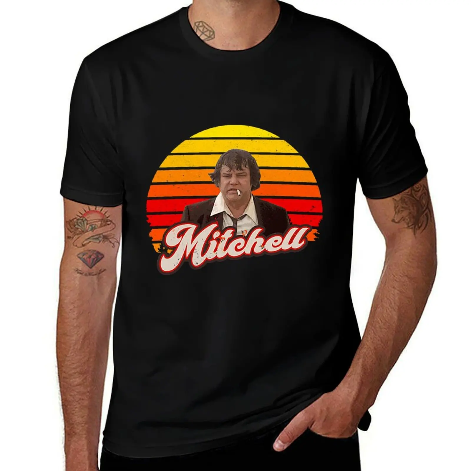 Mitchell! From Mystery Science Theater 3000 T-Shirt Minimalist Plain Crew Neck T-Shirt