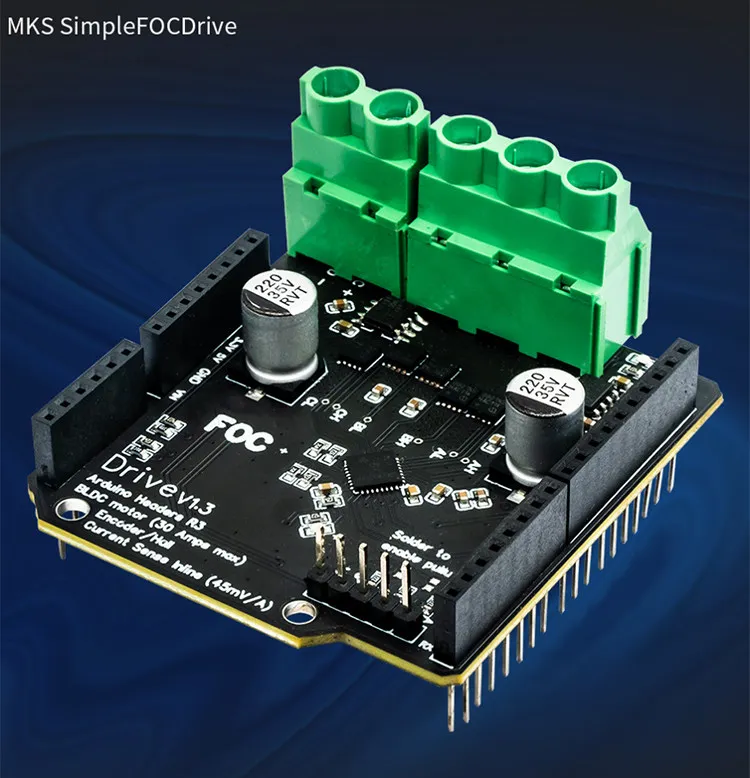 MKS SimpleFOC Shield V2.0.4 Simple Brushless FOC Controller