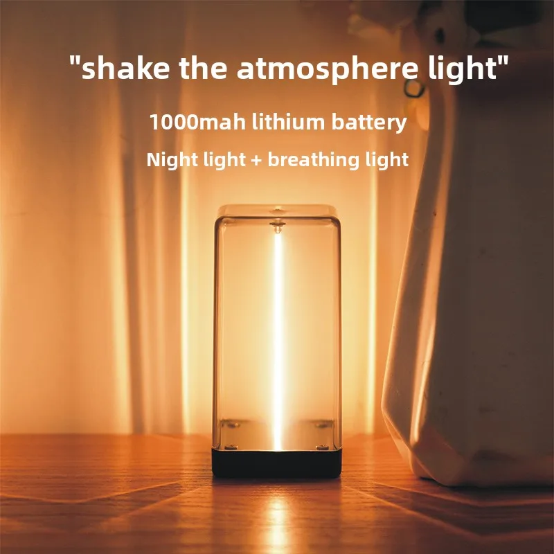 

Перезаряжаемый ночник с квантовой точкой, прикроватная лампа для сна в спальне, модная подарочная игрушка, литиевая батарея USB-C