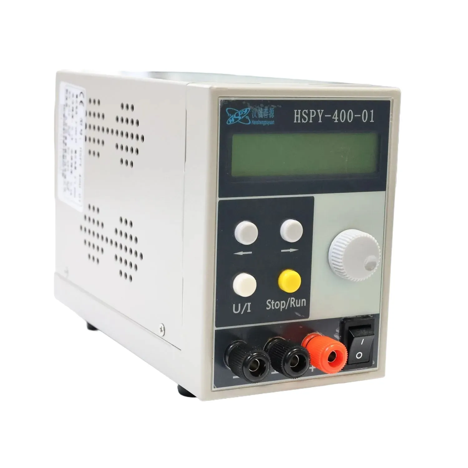 Fonte de alimentação DC programável HSPY-400-01 400V 1A Alta precisão 0-400V Banco de laboratório ajustável Resolução 0,001A