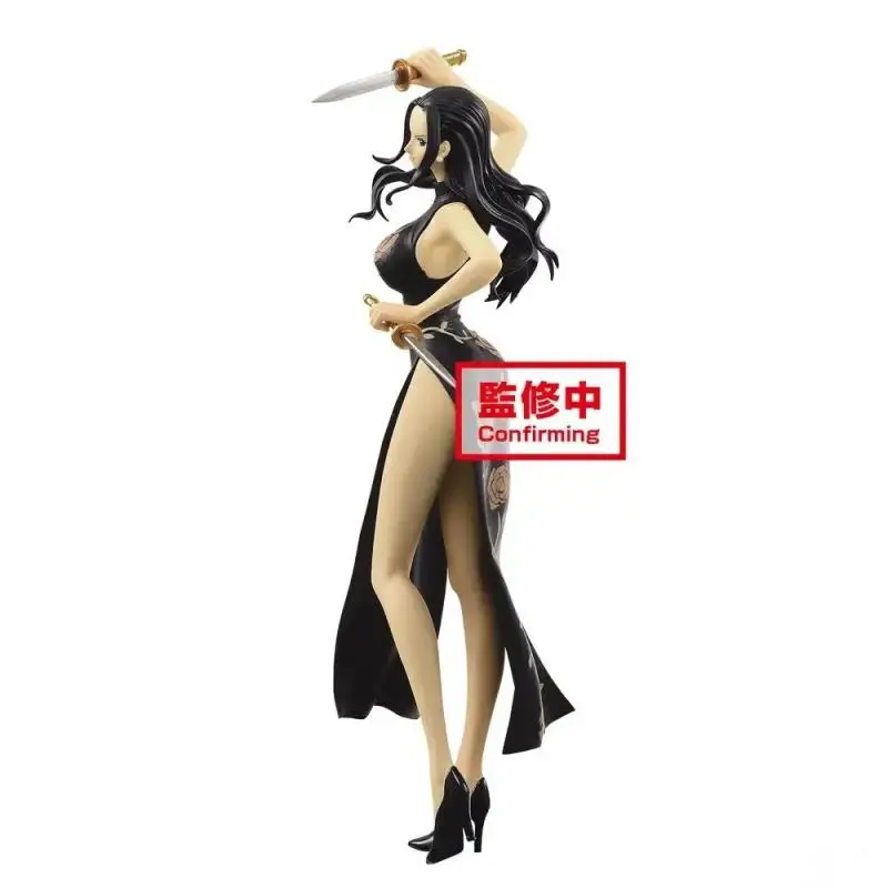 Em estoque original banpresto uma peça brilhante charme cheongsam nico robin anime figura caixa genuína modelo brinquedo presente da criança