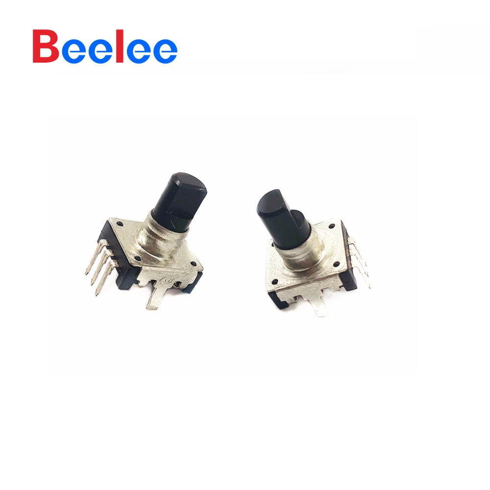 50 Uds Beelee EC12-02-D5 codificador rotatorio 5V 10mA codificador de Motor codificador rotatorio de eje de Metal