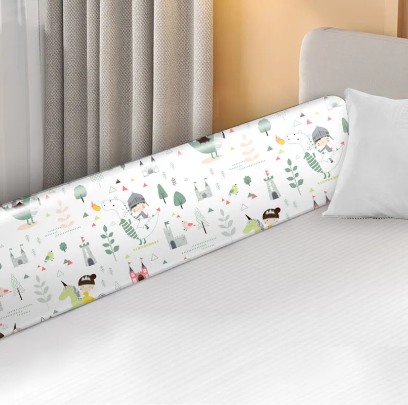100cm Baby Bed Frame Guardrails Barrier Universal Deformable Steel Tube Bed Safety for Kids Bed Fence Baby Protect Rail 39.3inch